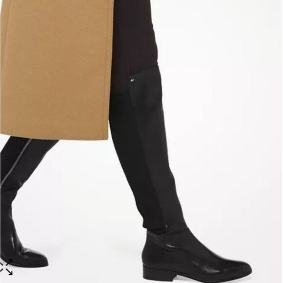 Michael kors black leather knee high boots 5.5 - Picture 2 of 10